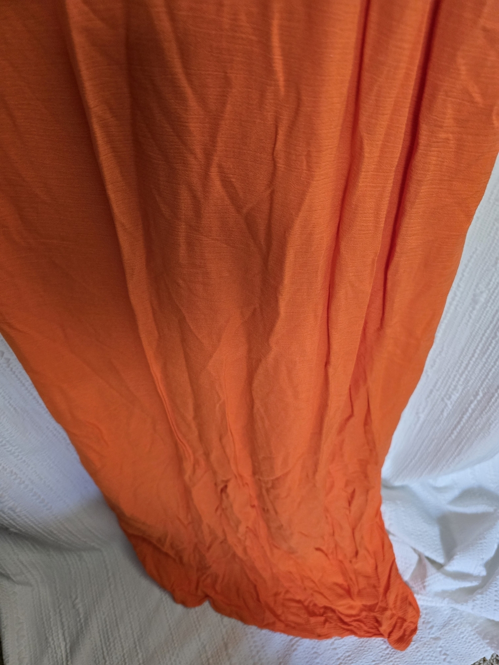 Womens Size 4 Rachel Comey Sherbert Orange Maxi Dress - Picture 5 of 10